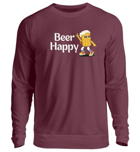 Bier Party Pull de fête unisexe couleur bordeaux en taille XXL pour groupe