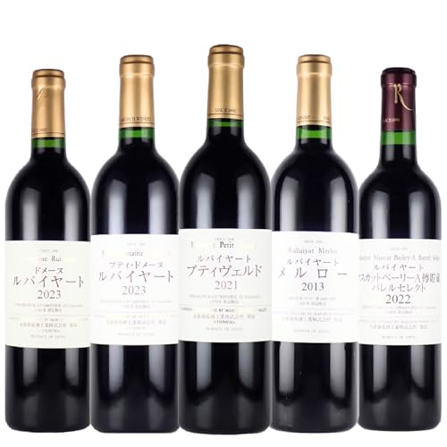 丸藤葡萄酒 ルバイヤートワイン 赤5本セット(MG)G02-650