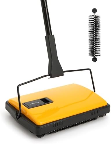 Yocada Manual Carpet Sweeper Cleaner Household Sweeper Hand Push ...