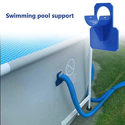 Miniatura 5 de Meiso 2 Piezas Soportes Para Tubos De Piscina, Accesorios Para Piscinas, Soporte Para Tubería De Piscina, Soporte De Manguera De Piscina, Pool Hose Holder Fittings For 30-37mm Manguera Azul