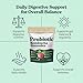 SUUDUUL Probiotic Kombucha Gummies with Prebiotics, Probiotics & Postbiotics – Digestive Support Fiber Gummy Supplement with Slippery Elm, Dandelion Root & MCT Oil – Vegan, Non-GMO, 60 Gummies
