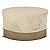 New Classic Accessories Veranda 42" Fire Pit Table Cover - Round, Outdoor Table Cover