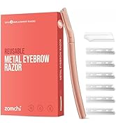 Eyebrow Razor, Face Razors for Women&amp;Men, Eyebrow Trimmer Shaper with Precision Cover,Facial Shav...