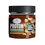 L'Angelica Crema Spalmabile Proteica Nocciola, Crema Proteica Senza Zucchero, Crema di Nocciole con Proteine 100% Vegetali, Confezione da 200gr