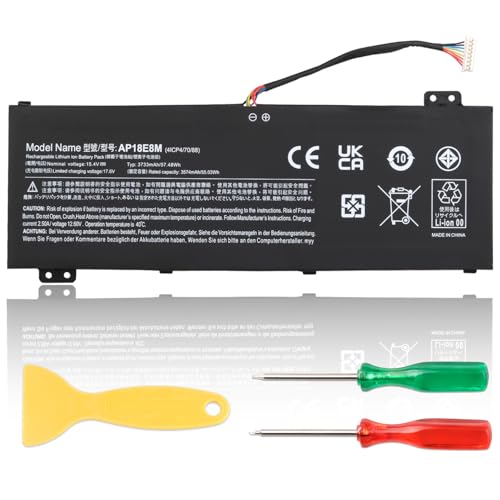 AP18E8M Akku Kompatibel mit Acer Nitro 5 AN515-55 AN515-54 AN517-52 AN517-51 Nitro 7 AN715-51 Aspire 7 A715-74G Predator Triton 300 PT315-51 Helios 300 PH315-52 PH317-52 AP18E7M