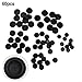 Bulk Pack of 60 Plastic Hole for Car Repair Needs, Ideal for Flush Mounting in Different Size Holes