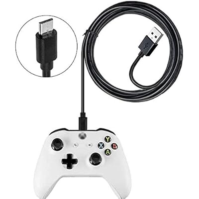 Akingdleo Replacement Xbox one Controller Charging Cable,5FT Micro USB Charge and Play Data Sync Cord Compatible for Xbox One S/X Elite Dualshock 4 Controller