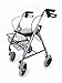 Price comparison product image Drive Steel Rollator with Underseat Basket, Cane Holder and Tray
