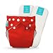 Charlie Banana Diaper Plus 2 Inserts, Red