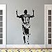 Pegatinas De Pared Autoadhesivas Vinilo Pegatinas De Pared Jugador De Fútbol Tatuajes De Pared Messi Football Soccer Star Wallpaper Vinilo Desmontable Messi Papel Pintado Mural Ay1656 57X110Cm