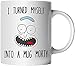 DragonHive Tasse - Rick and Morty I turned myself into a Mug Morty - beidseitig Bedruckt - Geschenk Idee Kaffeetasse mit Spruch, Tassenfarbe: Weiß