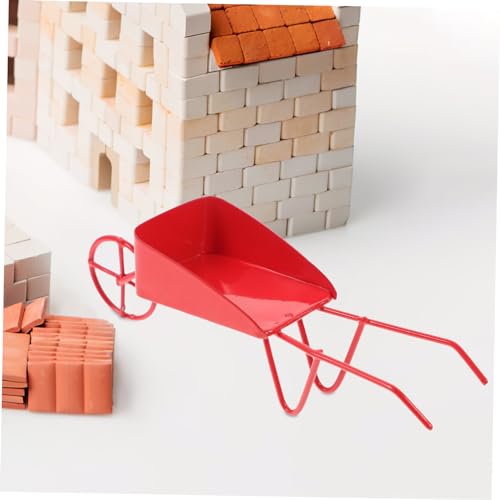 Brouette miniature pour mini jardin de poupée et kit déco