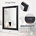 AAZZKANG Black Mirrors for Wall Rectangle Wood Framed Large 20