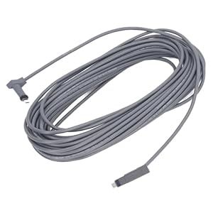 YWBL-WH 30 voet rechthoekige satellietkabel, grijze kleur, stabiele verbinding, goede compatibiliteit, voor Starlink V2