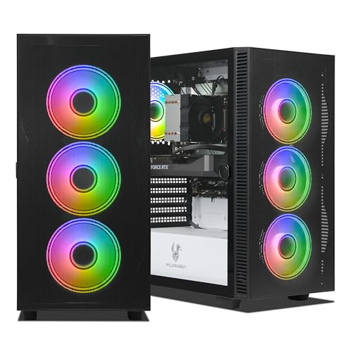 Ankermann Highscore Gaming V3 | Intel Core i7-13700F | Nvidia GeForce RTX 5060 Ti 16GB | 32GB DDR5 RAM | 2TB NVMe SSD | Windows 11 | WiFi & Bluetooth | Libre Office - PC Desktop - Immagine 6