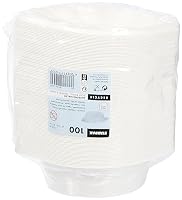 PAPSTAR 14253 Kunststoff-Suppenterrine, rund, Weiá, 500 ml