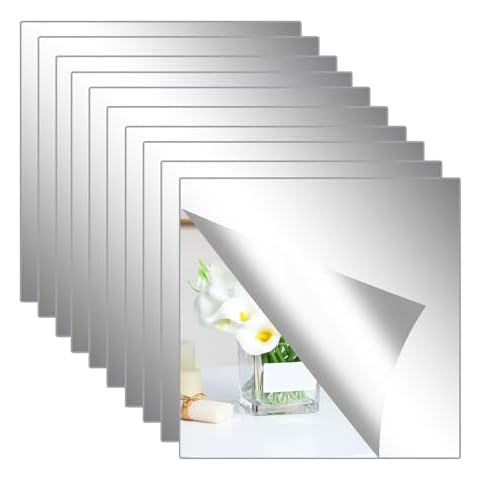 Hode 10 Self Adhesive Mirror Tiles Cover