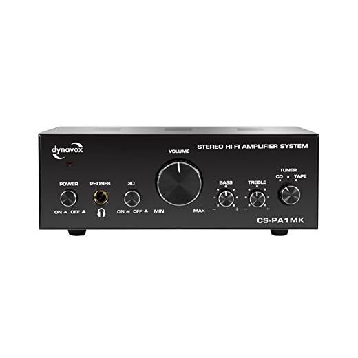 MIGLIOR QUALITA'/PREZZO - Dynavox CS-PA1