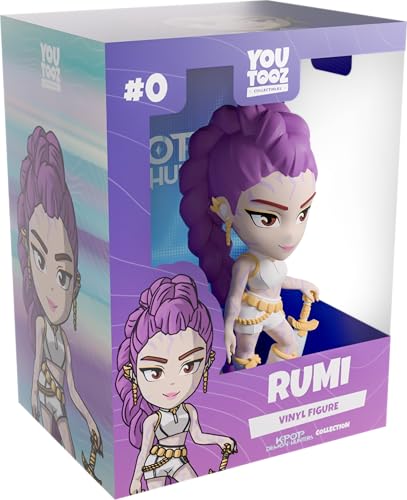 Youtooz Kpop Demon Hunters Rumi 4.7 Vinyl Figure Collectible Rumi Figure from Kpop Demon Hunters Vinyl Collection