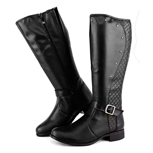 Kit 2 Pares de Botas Femininas Cano Baixo e Cano Alto com Fivela