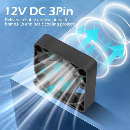 Ventilateur de refroidissement sans balais 40mm 12V pour mini projets de bricolage