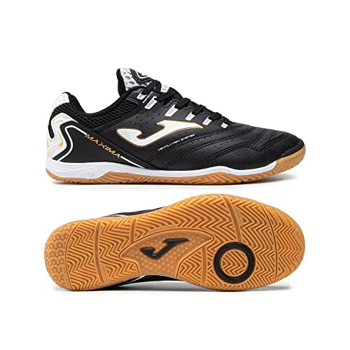 Chuteira Joma Maxima Futsal Cor:Preto e Branco;Gênero:Masculino;Tamanho:41