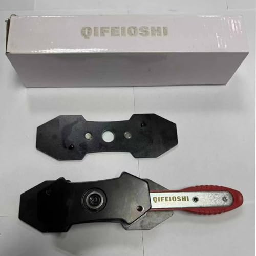QIFEIOSHI Brake Caliper Compression Tool, 4-in-1 Universal Disc Caliper Tool, 360° Swivel Ratcheting Compressor for Automotive Brake Repair and Installation, Includes 2 Rubber Hooks and Gloves (Red) by QIFEIOSHI - Image 9