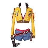 EChunchan Cindy Aurum Final Fantasy Cosplay FF15 FFXV Costume Final Fantasy Cosplay Cindy Costume (Female S)