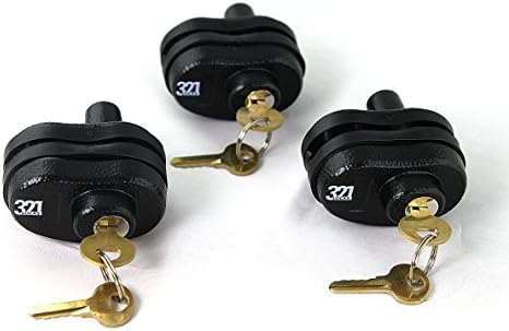Gun Trigger Lock 3 Combination GL-10 - Protect and Secure Your Guns, Pistol, Shotgun, Rifle, Handgun Quick Open Padlock (Key Lock)