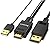 FOINNEX HDMI to DisplayPort Cable 4K, Actvie HDMI to DP Cable Support 4K@60Hz/2K@144Hz, 6.6FT Unidirectional H D M I Source to DP Display for PC, Laptop, AMD, NVIDIA, PS5, Xbox, NS