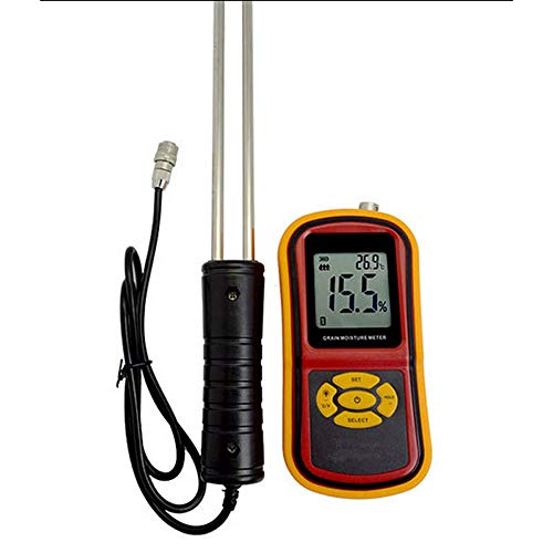 INTSUPERMAI Grain Moisture Tester Grain Moisture Humidity Meter Grain Moisture Humidity Detector