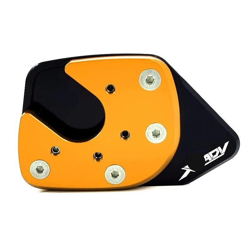 Plaque béquille latérale moto X-ADV 750 évite la chute sur sol mou