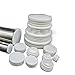 GatherTOOL 4/12/20pcs White Round Plastic Blanking End Caps Tube Pipe Inserts Plug Bung Diameter 16mm-50mm (Color : 4PCS, Size : 50mm)