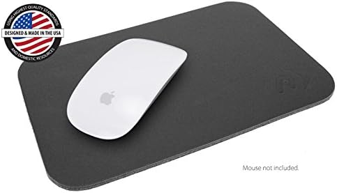 NewerTech NuPad Leather 6" x 9" Mouse Pad NWTNUPDL Black