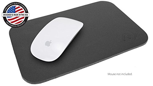 NewerTech NuPad Leather 6" x 9" Mouse Pad NWTNUPDL Black