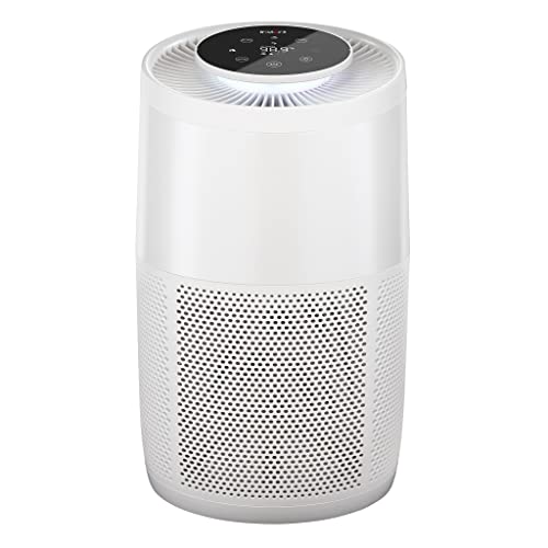 Image of Instant HEPA Quiet Air Purifier From the Makers of Instant Pot with Plasma Ion Technology for Rooms up to 1140ft2, removes 99% of Dust, Smoke, Odors, Pollen & Pet Hair, for Bedrooms, Offices, Pearl