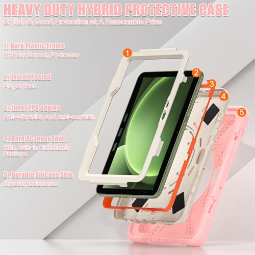 Protection Samsung Galaxy Tab Active 5 Pro avec support rotatif 360° - 2