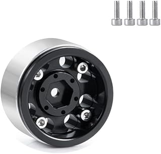 RCLIONS 50PCS Stainless Steel Screws Set M2 for 1/24th AXIAL SCX24 1.0 Beadlock Wheel Rims