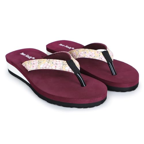 Image of Women Slipper Stylish Comfortable Lightweight Soft Flaxsible Casual Flip Flop /Girls fancy chappal P GN-029