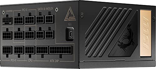 undefined MSI MEG Ai1300P PCIE5 1300W ATX3.0/PCIe 5.0ネイティブ対応 静音80PLUS PLATINUM PC電源ユニット PS1231 の商品画像 8