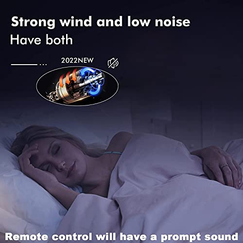 Ventilateur de plafond enfant 6 vitesses LED variable télécommande 55cm - 7