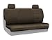 Coverking Custom Fit Rear Solid Back Seat Cover for Select Chevrolet Silverado 2500 HD Models - Velour (Taupe)