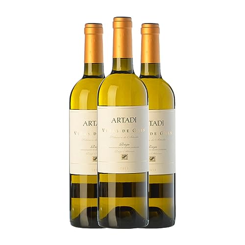 Artadi Viñas de Gain Viura Rioja Crianza 75 cl Vino blanco (Caja de 3 Botellas de 75 cl)