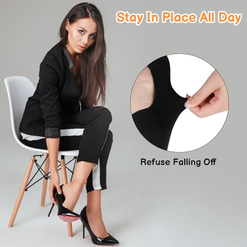 Utensilsto 7 Paare Füßlinge für Damen, Füsslinge Damen 35-40 Rutschfeste unsichtbare Sneakersocken Kurze Sneaker Socken Ballerina Socken