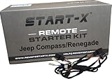 Start-X Remote Start Kit for Jeep Compass 2019-2023 & Jeep Renegade 2018-2022 || Plug n Play || 3X Lock to remote start