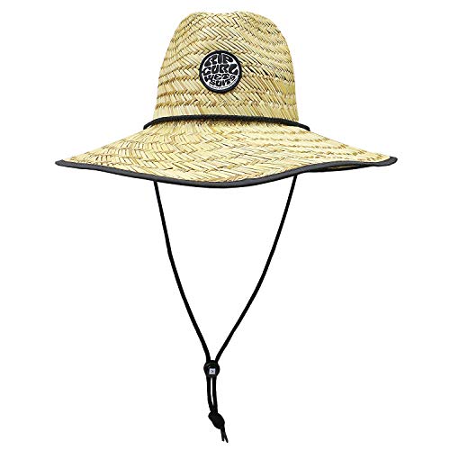 Chapéu palha Rip Curl Wetty Straw Hat - Preto - UNICO