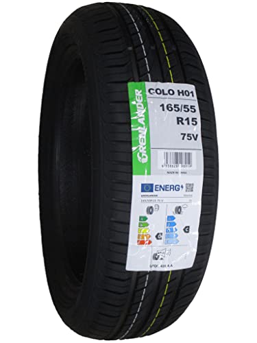 ☆GRENLANDER（グリンランダー）／COLO H01 165/55R15 4本タイヤ交換