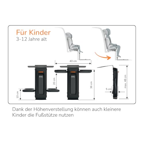 OKIDAY Fußstütze für Kinderautositze