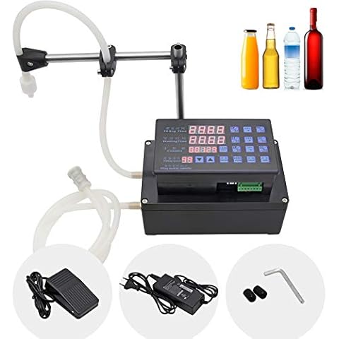 CNC Liquid Filling Machine 3.5L/min Automatic with Pedal for Water Perfume Alcohol Large flow Cover