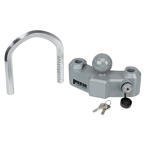 image for Reese Towpower 7088300 Heavy Duty Coupler Lock , Grey